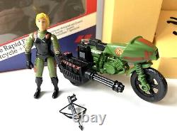 Vintage Action Force Rapid Fire Motorcycle + Quarrel Boxed EUROPEAN EXCLUSIVE