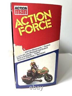 Vintage Action Force Rapid Fire Motorcycle + Quarrel Boxed EUROPEAN EXCLUSIVE