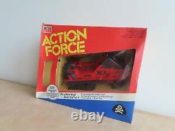 Vintage Action Force Shadowtrak Red Vulture Figure (Boxed) GI Joe Euro Exclusive