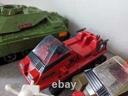 Vintage Action Force Z Force Vehicle & Action Figure Lot Battle Tank 1982 GI Joe