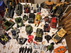 Vintage Action Force and Gi Joe Vehicle Collection Job Lot Spares And Repairs