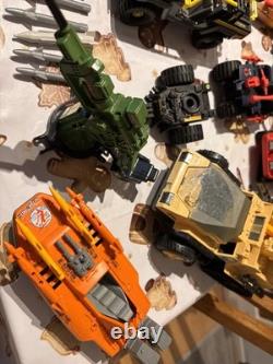 Vintage Action Force and Gi Joe Vehicle Collection Job Lot Spares And Repairs