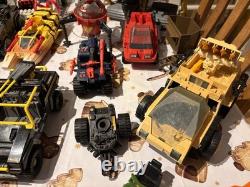 Vintage Action Force and Gi Joe Vehicle Collection Job Lot Spares And Repairs