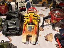Vintage Action Force and Gi Joe Vehicle Collection Job Lot Spares And Repairs