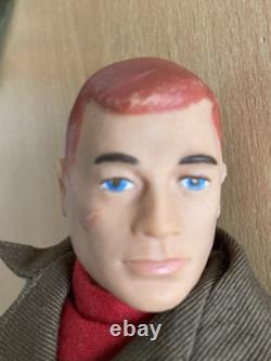 Vintage Action Man Figure 1960s Mp Military Police Uniform Gi Joe 1/6 Original