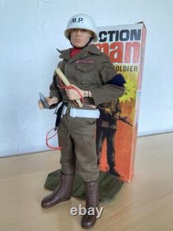 Vintage Action Man Figure 1960s Mp Military Police Uniform Gi Joe 1/6 Original