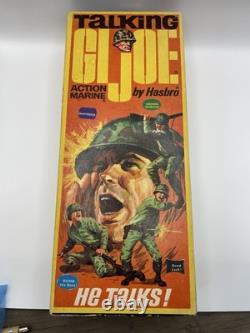 Vintage Action Man GI Joe Talking Figure & Original Box
