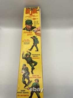 Vintage Action Man GI Joe Talking Figure & Original Box