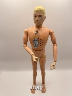 Vintage Action Man GI Joe Talking Figure & Original Box