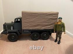 Vintage Action Man / Gi. Joe W W ll GMC army truck 1970s complete rare