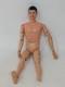 Vintage Action Man Gi Joe'sour Face' Figure Painted Hair Hard Hands, Canada, Rare