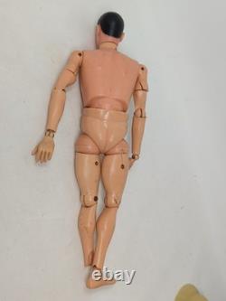 Vintage Action Man Gi Joe'sour Face' Figure Painted Hair Hard Hands, Canada, Rare