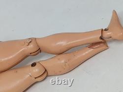 Vintage Action Man Gi Joe'sour Face' Figure Painted Hair Hard Hands, Canada, Rare