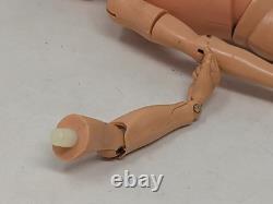 Vintage Action Man Gi Joe'sour Face' Figure Painted Hair Hard Hands, Canada, Rare