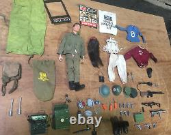 Vintage Action Man Pailtoy Hasbro GI Joe Figure+Accessories West Ham Morse Code