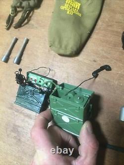 Vintage Action Man Pailtoy Hasbro GI Joe Figure+Accessories West Ham Morse Code