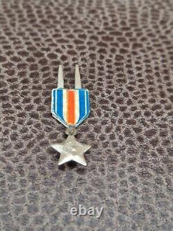 Vintage Action Man RARE ORIGINAL 1967 American Green Beret Silver Star Medal