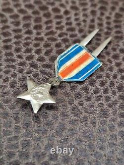 Vintage Action Man RARE ORIGINAL 1967 American Green Beret Silver Star Medal