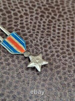 Vintage Action Man RARE ORIGINAL 1967 American Green Beret Silver Star Medal