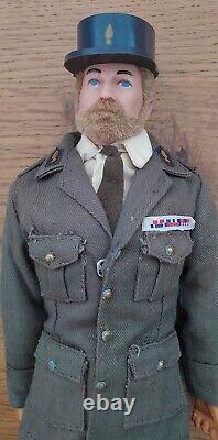 Vintage Action Man/Team/Joe Palitoy 1976 French Officer figure