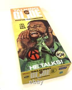 Vintage Action Man Tom Stone/talks Gi Joe African American Adventure Team + Box
