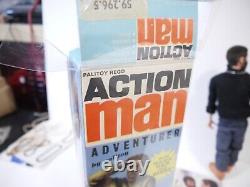 Vintage Action Man gi joe team geyperman 1970 Adventurer, Boxed mint figure