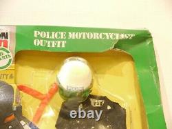 Vintage Action Man team Police motorcyclist Boxed Carded gi joe geyperman