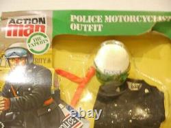 Vintage Action Man team Police motorcyclist Boxed Carded gi joe geyperman
