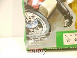 Vintage Action Man team Police motorcyclist Boxed Carded gi joe geyperman