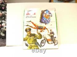 Vintage Action Man team Police motorcyclist Boxed Carded gi joe geyperman