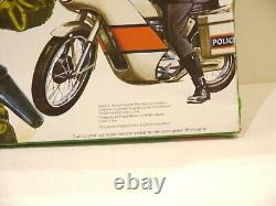 Vintage Action Man team Police motorcyclist Boxed Carded gi joe geyperman