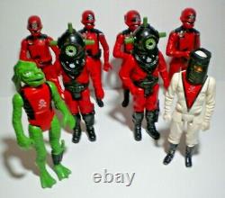 Vintage Action RED SHADOWS Palitoy The Enemy Baron Iron Blood kraken & Mutons