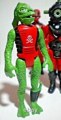 Vintage Action RED SHADOWS Palitoy The Enemy Baron Iron Blood kraken & Mutons