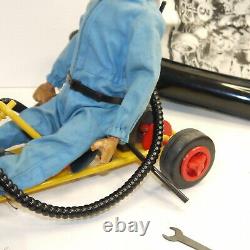 Vintage Action man gi joe team geyperman Palitoy Go Kart Working