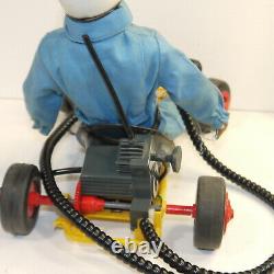 Vintage Action man gi joe team geyperman Palitoy Go Kart Working