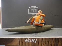 Vintage Action man team gi joe geyperman Figure kit bashed with kayak