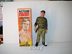 Vintage Action man team gi joe geyperman basic figure boxed