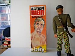 Vintage Action man team gi joe geyperman basic figure boxed