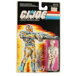 Vintage G. I. 1989 Joe Hasbro Italy Avalanche MOC