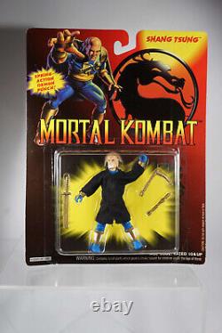 Vintage G. I. 1994 Joe Mortal Kombat SHANG TSUNG Figure MOSC