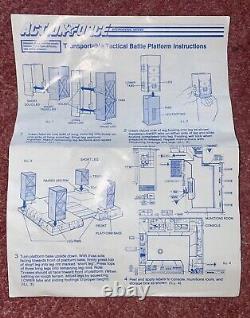 Vintage G I JOE Action Force Tactical Battle Platform Base GI Figure Playset