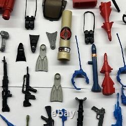 Vintage G. I. Joe Action Force Accessories Parts Job Lot Bundle 100% Original