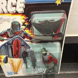 Vintage G. I. Joe Action Force Undertow Euro Card Hasbro 1991 Moc Sealed