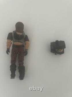 Vintage G. I. Joe Zartan 1984 V1 with Chameleon Swamp Skier Vehicle, file card
