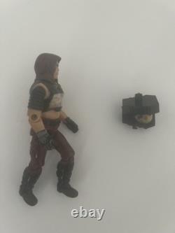 Vintage G. I. Joe Zartan 1984 V1 with Chameleon Swamp Skier Vehicle, file card