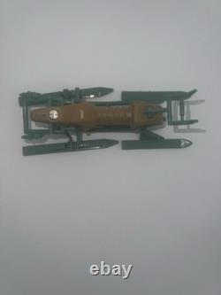 Vintage G. I. Joe Zartan 1984 V1 with Chameleon Swamp Skier Vehicle, file card