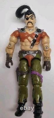 Vintage GI JOE Action Force DREADNOK ZANZIBAR AIR SKIFF vehicle & fig complete