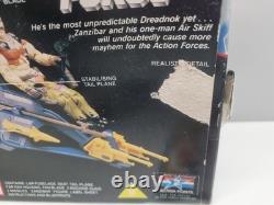 Vintage GI JOE Action Force DREADNOK ZANZIBAR AIR SKIFF vehicle & fig complete