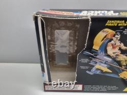 Vintage GI JOE Action Force DREADNOK ZANZIBAR AIR SKIFF vehicle & fig complete