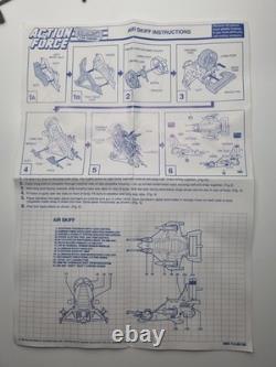 Vintage GI JOE Action Force DREADNOK ZANZIBAR AIR SKIFF vehicle & fig complete